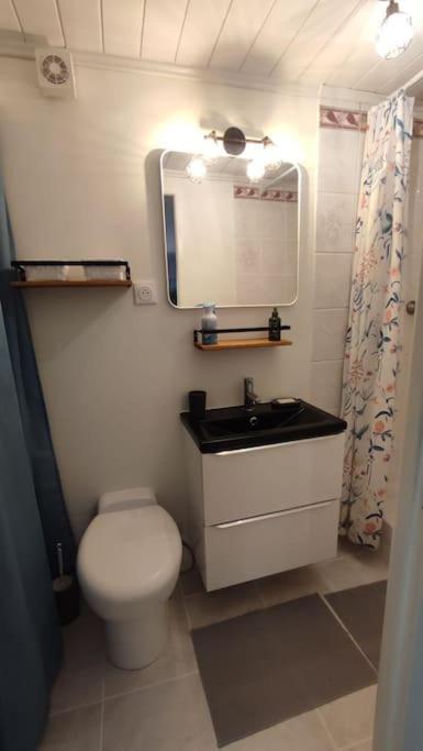 Appartement En Rez De Jardin Et Terrasse Ds Villa Hyères Kültér fotó