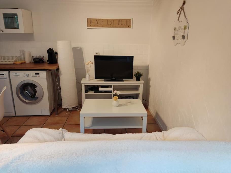 Appartement En Rez De Jardin Et Terrasse Ds Villa Hyères Kültér fotó